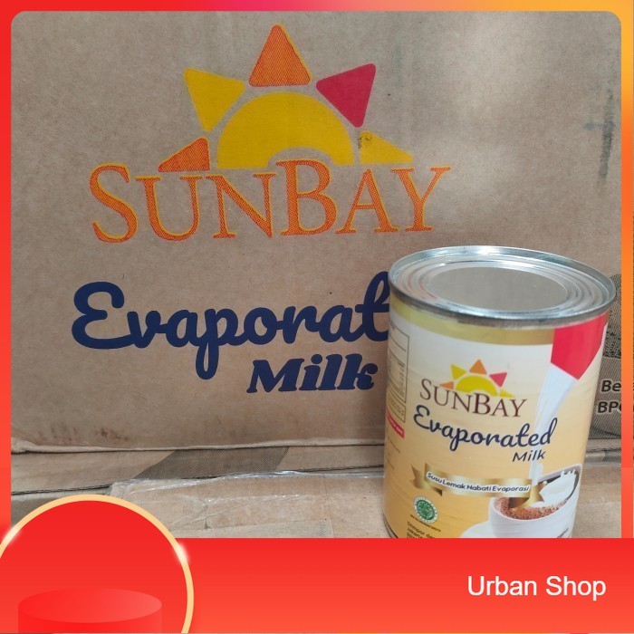 

susu evaporasi sunbay 380gr