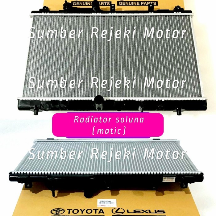 radiator assy soluna matic original