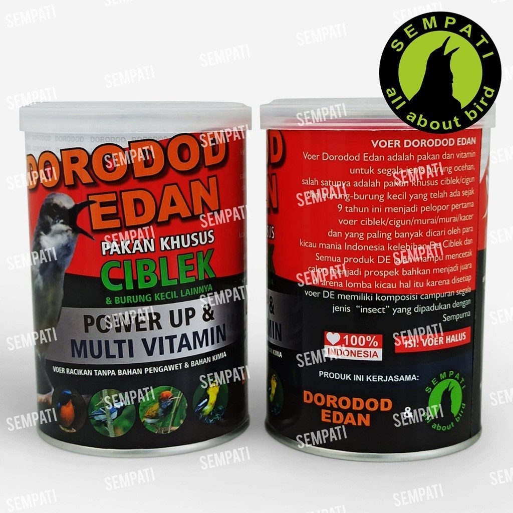 ady78 SEMPATI DORODOD EDAN CIBLEK VOER HALUS PAKAN BURUNG CIBLEK