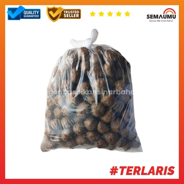 

BAKSO / BASO IKAN SINAR BAHARI BANDUNG 1 Bal Bakso Ikan Hitam