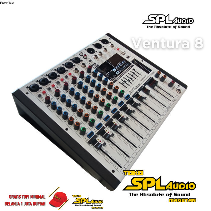 SPL Audio Mixer 8 Channel tipe Ventura 8