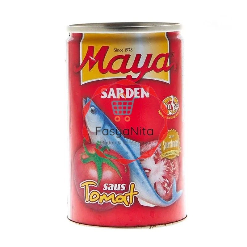 

️ MAYA SARDEN KECIL SAUS TOMAT 155GR - Fasyanita Denpasar