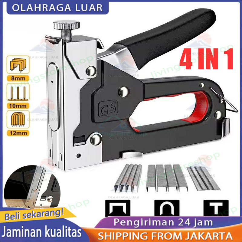 

【COD】Gratis 600 paku 3 In 1 Pistol Kuku Pistol Stapler Konstruksi Konstruksi Furnitur DIY Pelapis Pelapis Pistol Stapler Multifungsi Pistol Stapler Dekorasi Rumah Alat Pertukangan