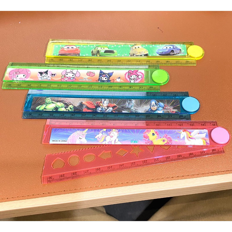 

(TOS) penggaris bisa di lipat 30cm/GARISAN LIPAT SANRIO