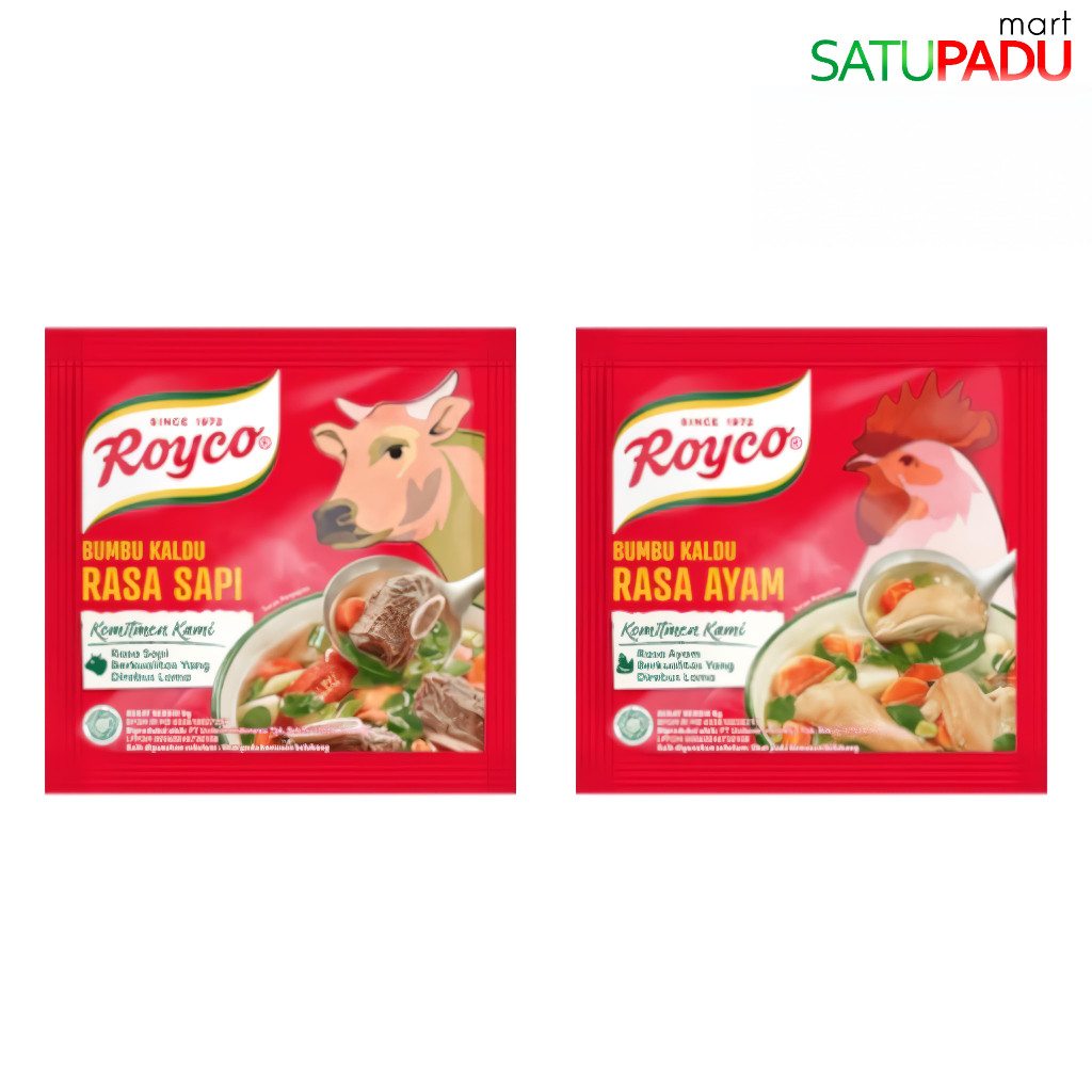 

satupadu mart - Royco Ayam | Royco Sapi Original / Bumbu Instan Royco Masakan