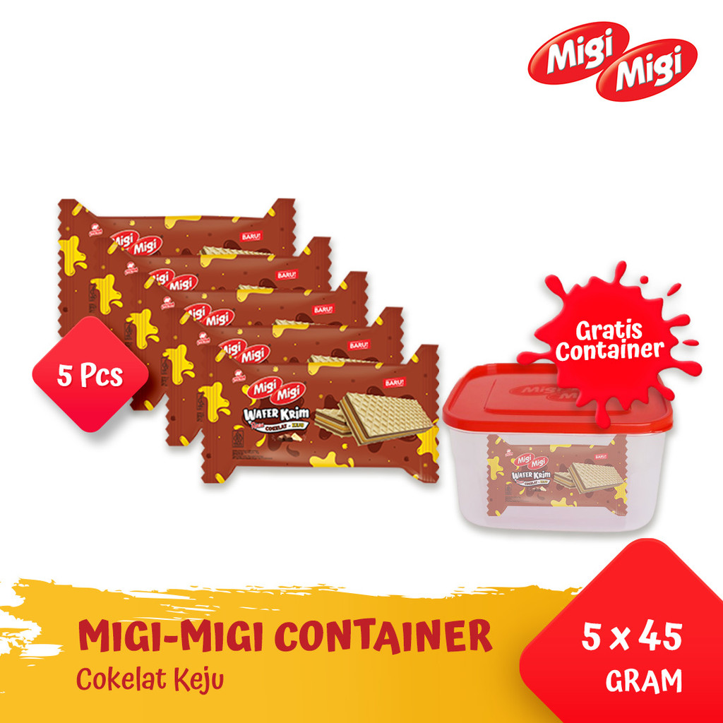 

MIGI MIGI CONTAINER 12x5 - COKELAT KEJU