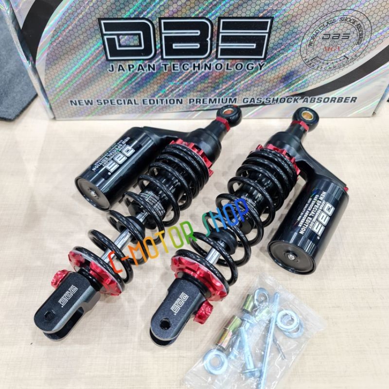 Shockbreaker Belakang Tabung Dbs Premium 711 G-Sport New Edition Aerox 155 Aerox New Nmax New Shock 