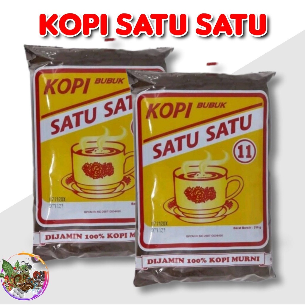 

4 pcs Kopi Bubuk Satu Satu 250 gr
