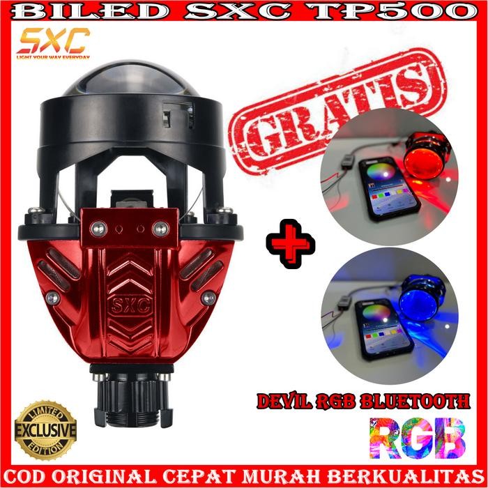 ORIGINAL BILED SXC 2,5 INCHI 60 WATT BILED SXC BILED TP500 MURAH DANA PELAJAR CAHAYA PADAT LAMPU MOT