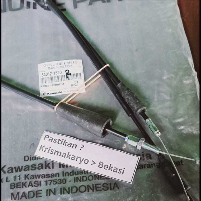 Kabel Gas R Ninja SS 150 Ori Stang Jepit