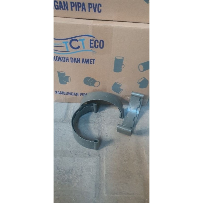 SOK TALANG U SAMBUNGAN TALANG PVC 6" INCH