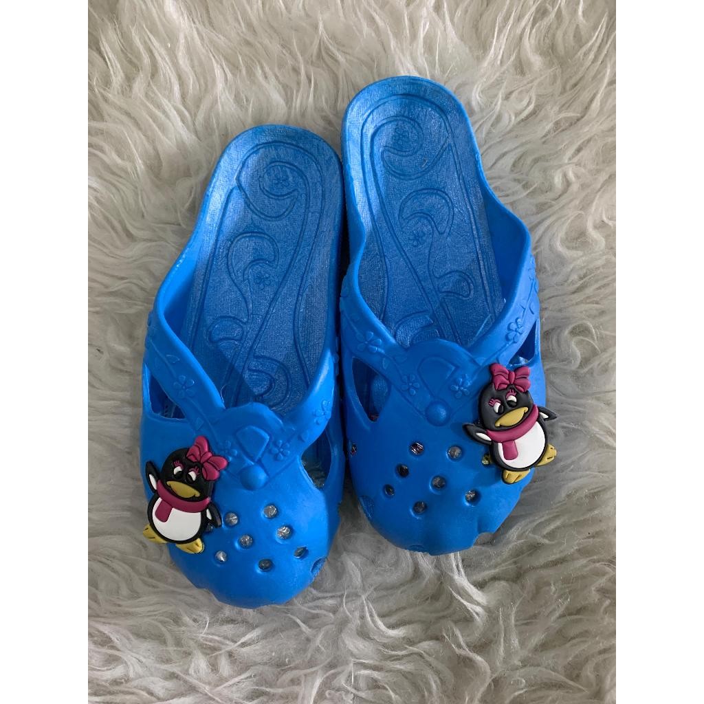 (SIZE 36-40) SANDAL SELOP WANITA STIKER LUCU SUPER NYAMAN
