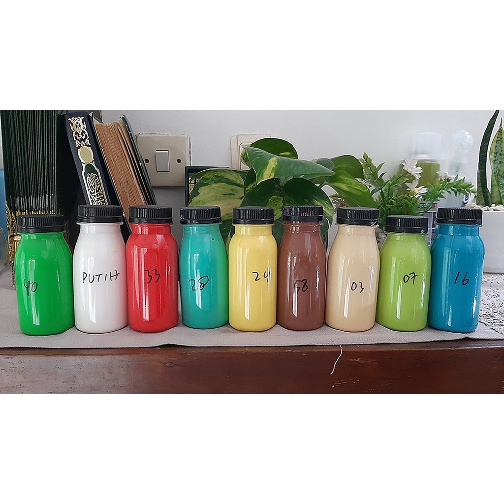 

CALIOGRI.SHOP CAT WARNA / LUKIS Premium 90 ML - Styrofoam, Kertas, Kanvas, Gypsum, Tanah Liat