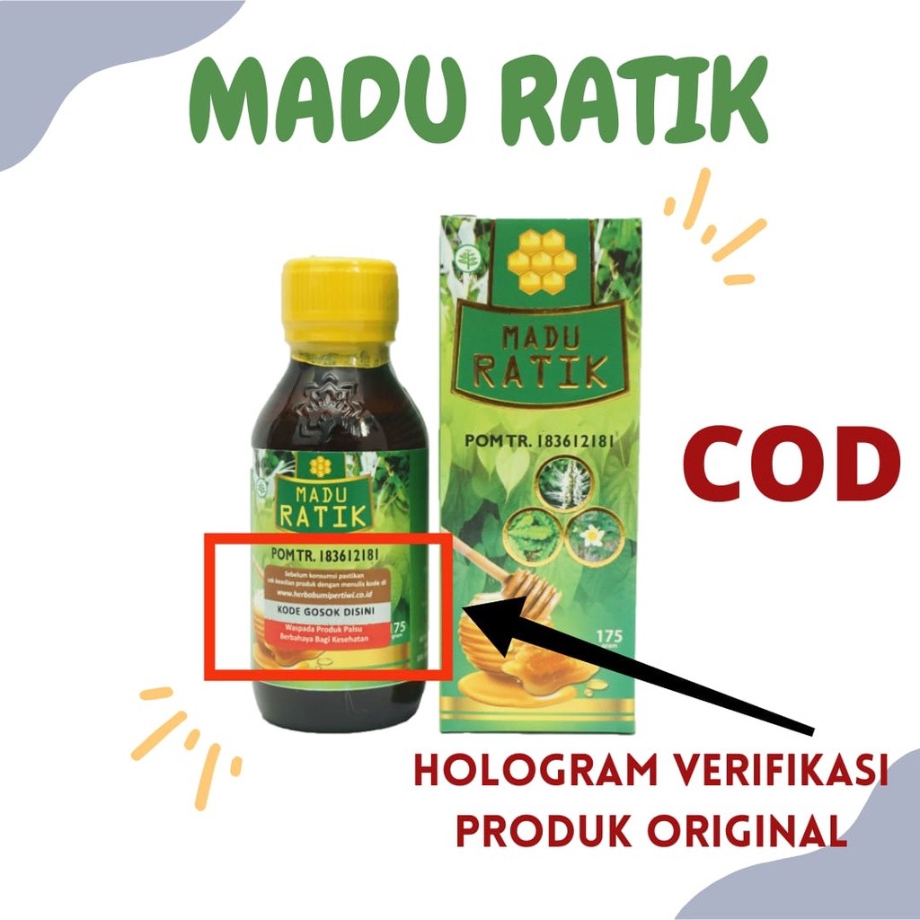 MADU RATIK UNTUK MENJAGA KESEHATAN PERSENDIAN TUBUH KOLESTEROL REMATIK KEBAS KESEMUTAN