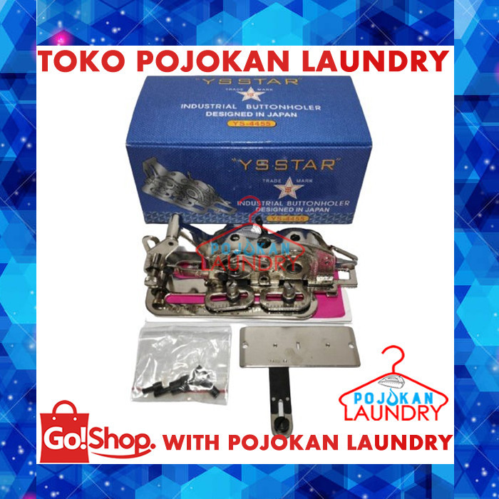 Alat Lubang Kancing YS STAR 4455 Mesin Industry Highspeed