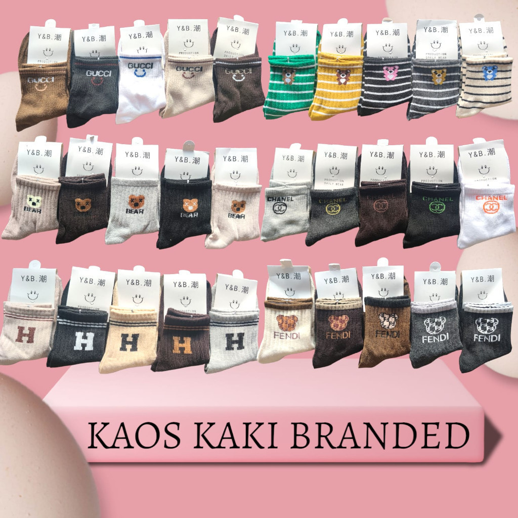 KAOS KAKI BRANDED ANGKLE SOCKS IMPORT MURAH ANAK REMAJA DEWASA