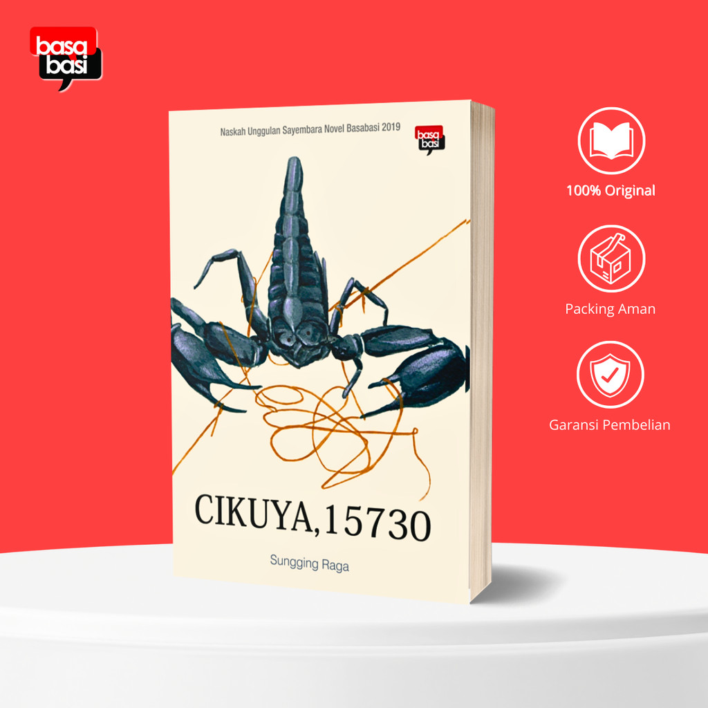 Basabasi - Buku Cikuya, 15730 - Sungging Raga - Basabasi