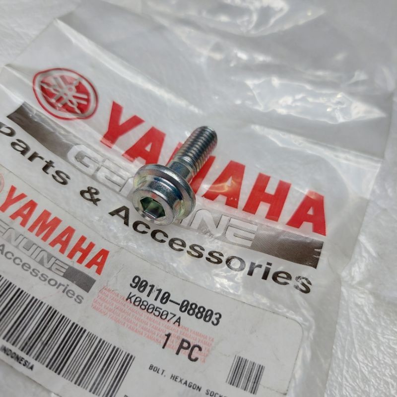 Baut bracket footstep depan R15 V3 Vixion NVA NVL XSR 90110-08803 ORI