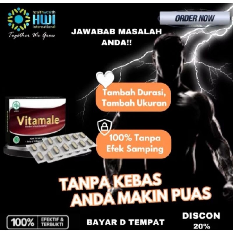 Resmi Distributor - vitamale asli 100% original - nf vitamale asli 100% original - Nf Vitamale origi