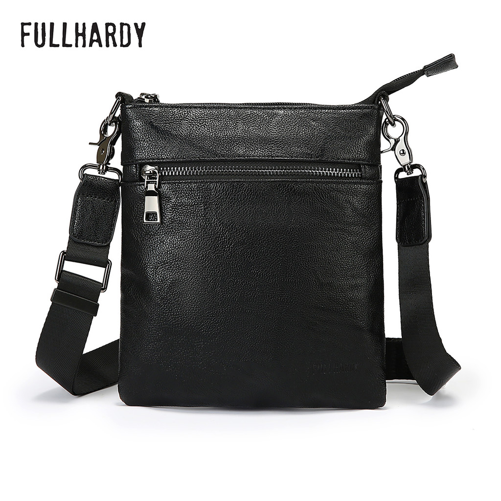 Fullhardy Lunox Shoulder Bag Tas Selempang Kulit Pria