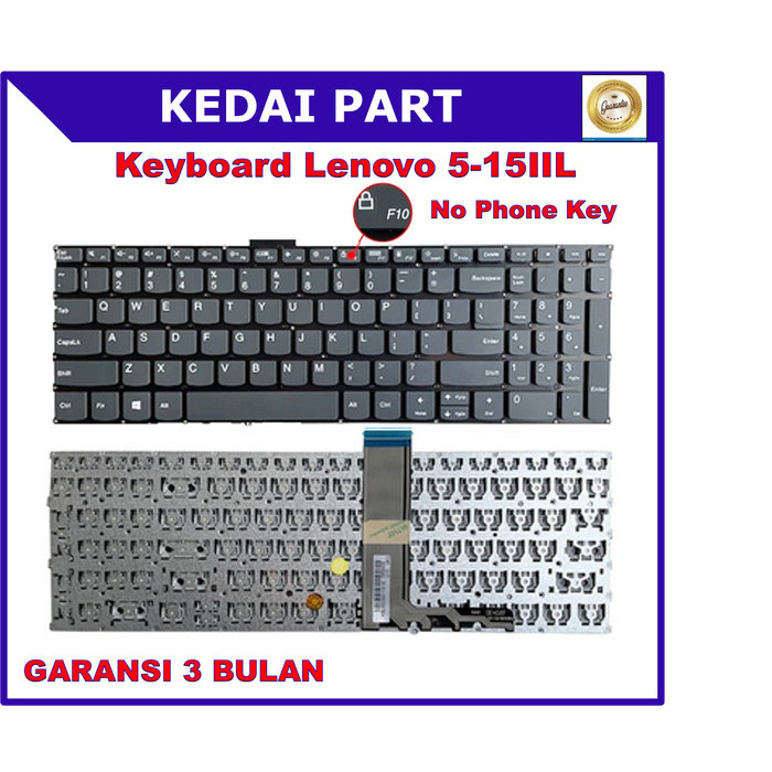Keyboard Lenovo IdeaPad Slim 5 5-15IIL 5-15 5-15alc05 5-15are05 Flex 5-15iil05 5-15itl05 Phone Key B
