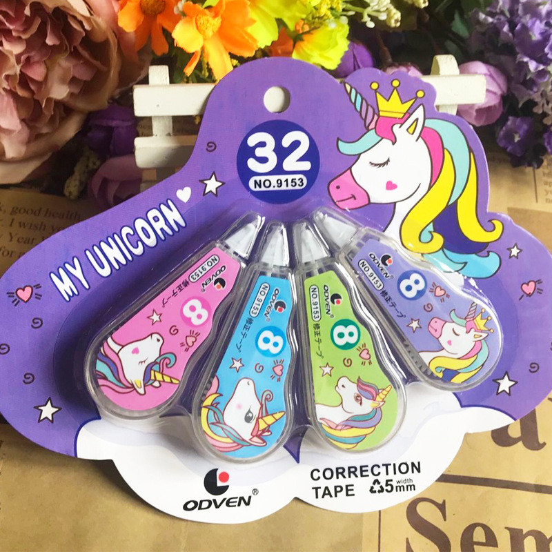 

Tipe X Pita Penghapus Pulpen Roll Correction Tape Tipex Set 4pcs 966