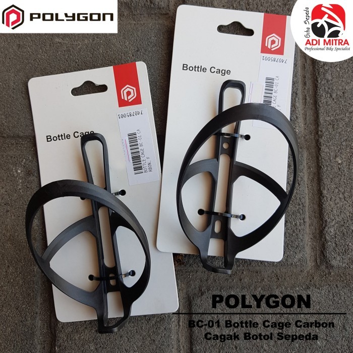 Polygon BC-01 Carbon Bottle Cage Cagak Botol Sepeda