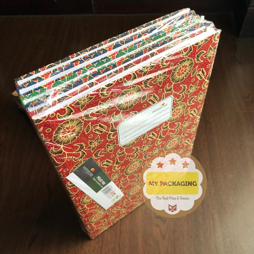 

Alat Tulis - Buku Hard Cover Paperline ukuran Folio F4 100 Lembar Notebook 1 Buku