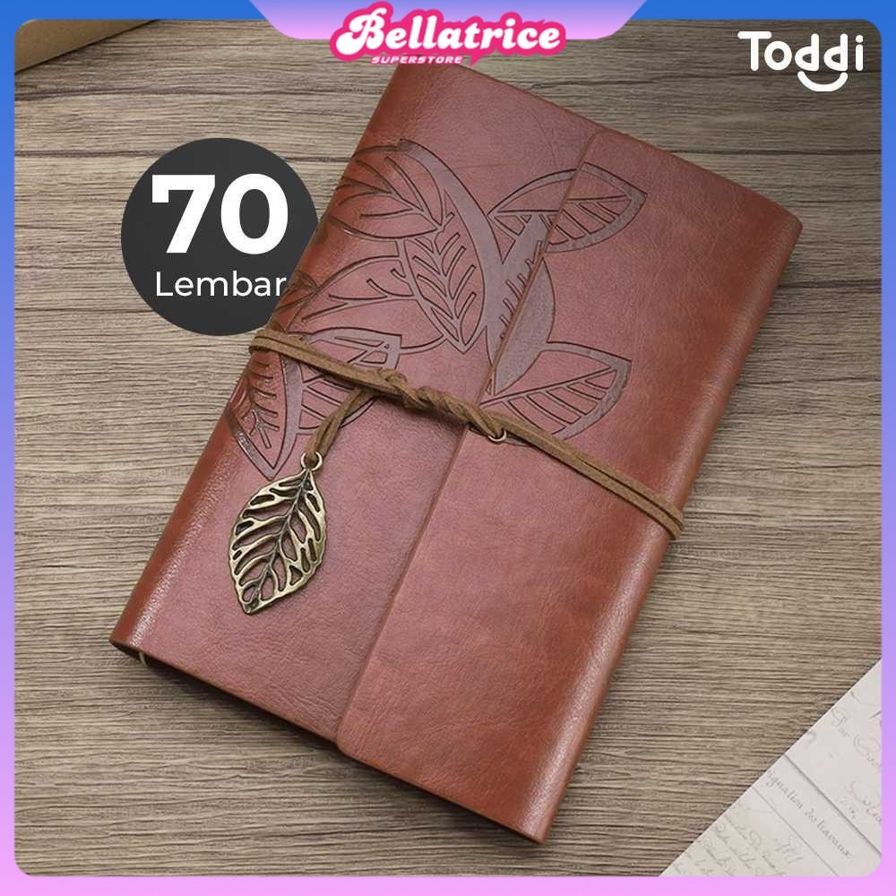 

Toddi BESTOYARD Buku Jurnal Leather Diary A6 70GSM 140 Halaman Blank - B-606