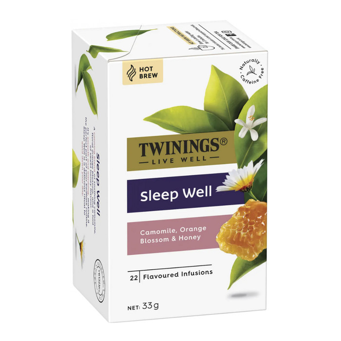 Twinings Live Well Tea Digest / Sleep Well / Sleep + / Focus / Inner Cleanse Flavoured Infusions Teh