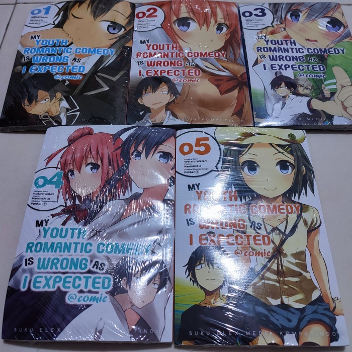 my youth romantic comedy is wrong as I expected satuan Anime Komik Manga