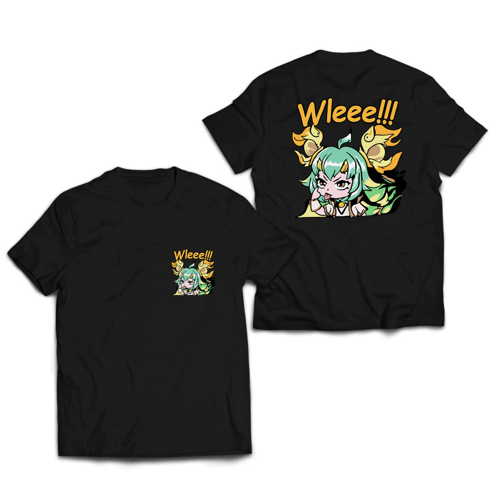 Kaus Streetwear Emote Mobile Legend dengan motif O-Neck dan lengan pendek
