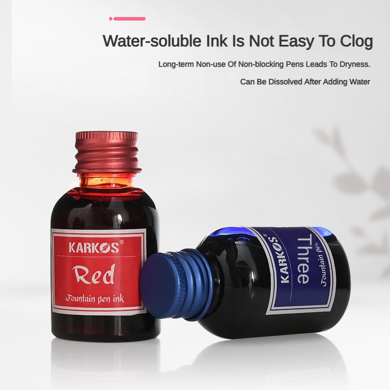 

10/1 PCS 30ml Fountain Pen Ink Cartridge Refill Plastic Bottled Pens Ink Fountain Pen Chinese Ink Office Supplies Stationery