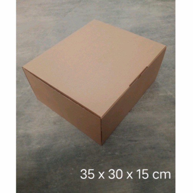 

Kardus 35x30x15 cm | Box Die Cut dan Easy Usage | Box Kue Tart & Bolu | Kardus Murah