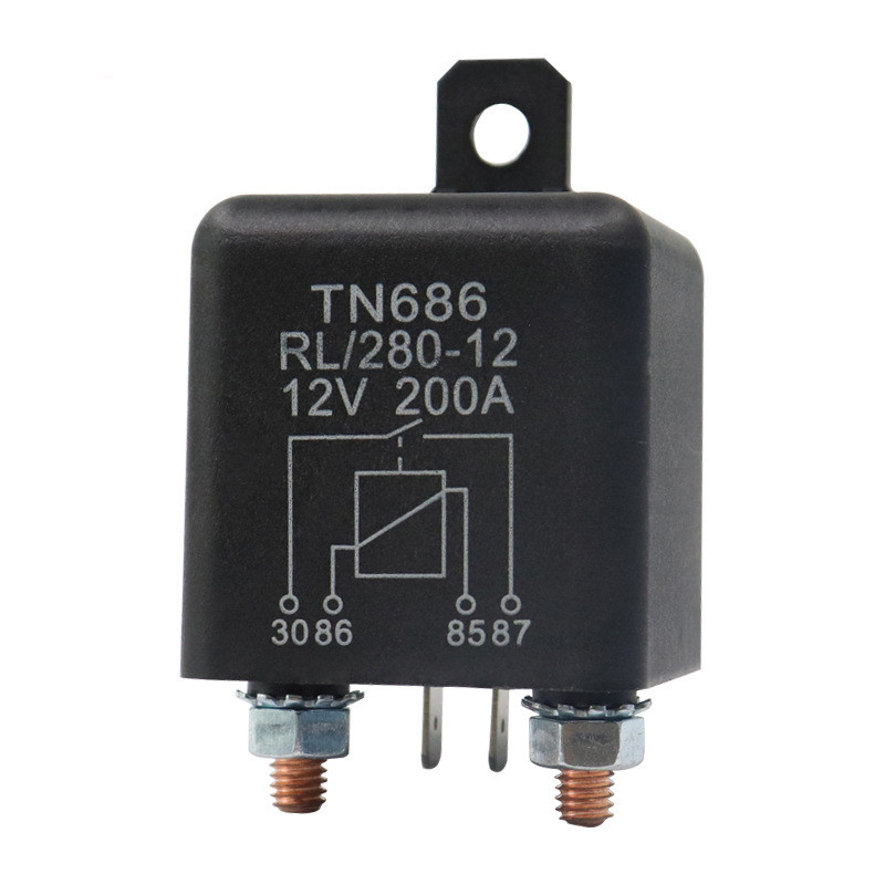 High Current Relay Starting relay 200A 100A 12V/24V Power Automotive Heavy Current Start relay Car r