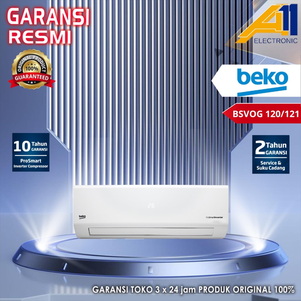 BEKO AC BSVOG 120 | BSVOG 121 Pro Smart Inverter 1.5 PK