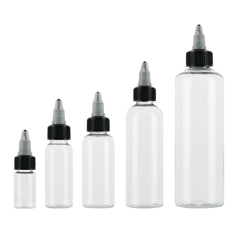 

50pcs Squeeze Dropper Bottles Plastic Eye Drop Bottle Twist Top Cap Liquid Paint Ink Dispenser Glue Applicator10ml 50ml 100ml