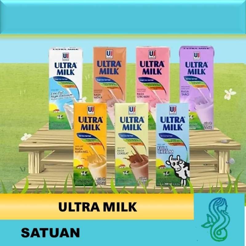

SATUAN SUSU ULTRA MILK 125/200/250 ML LOW FAT UHT