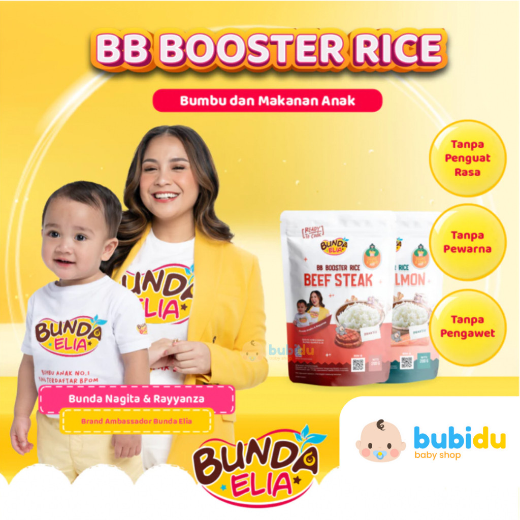 

New BUMBU BUNDA ELIA BB Booster Rice 200gr | Beras Mpasi BB Booster Bayi Mpasi Bumbu Bunda By EliaPremium