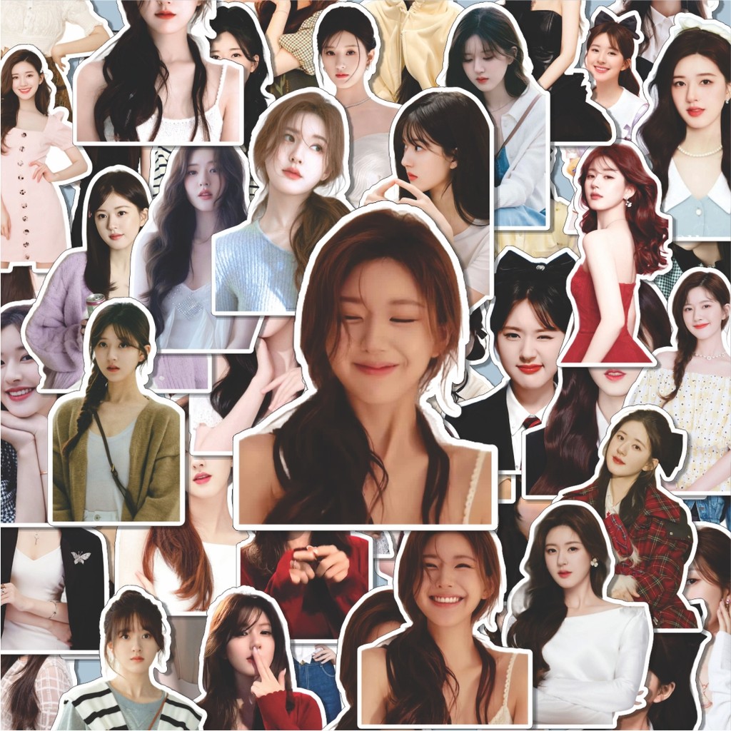 

100PCS Lucu Stiker Zhao Lusi Stiker Aesthetic Stiker Anti Air Stikers Berperekat Waterproof sticker decal buat Motor Helm Buku Journal Koper Casing HP Laptop Botol Minum Hadiah anak