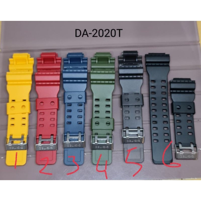Terlaris TALI DIGITEC DA-2020T/tali jam digitec da-2020t 100%original