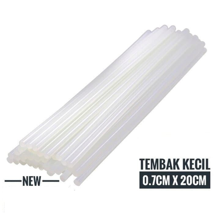 

[ 1 PACK ] Isi Refill lem tembak Pendek / lem lilin / refill stick glue gun ukuran 20cm