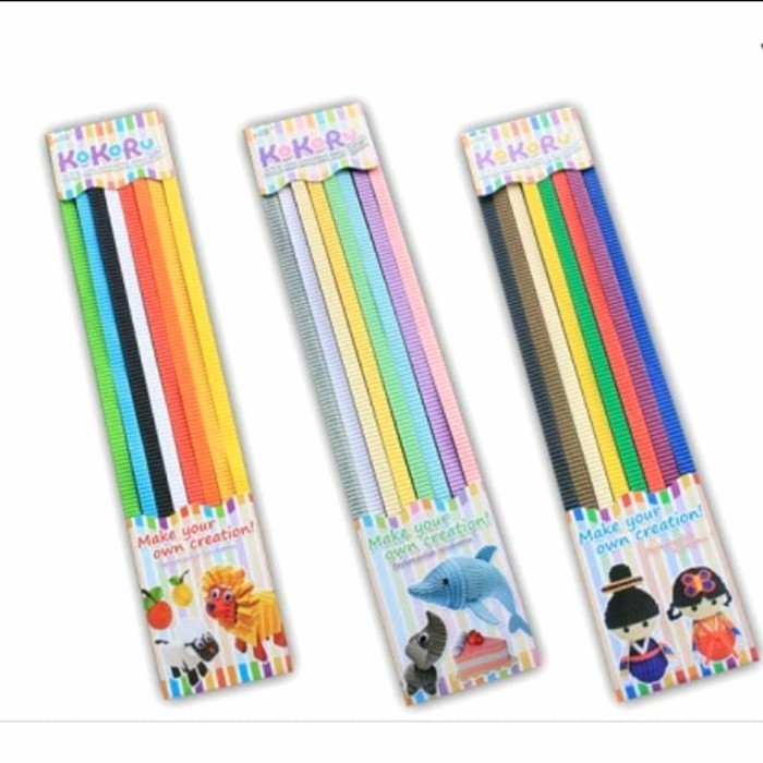 

Kertas Kreasi Kokoru Flute Paper Stripe