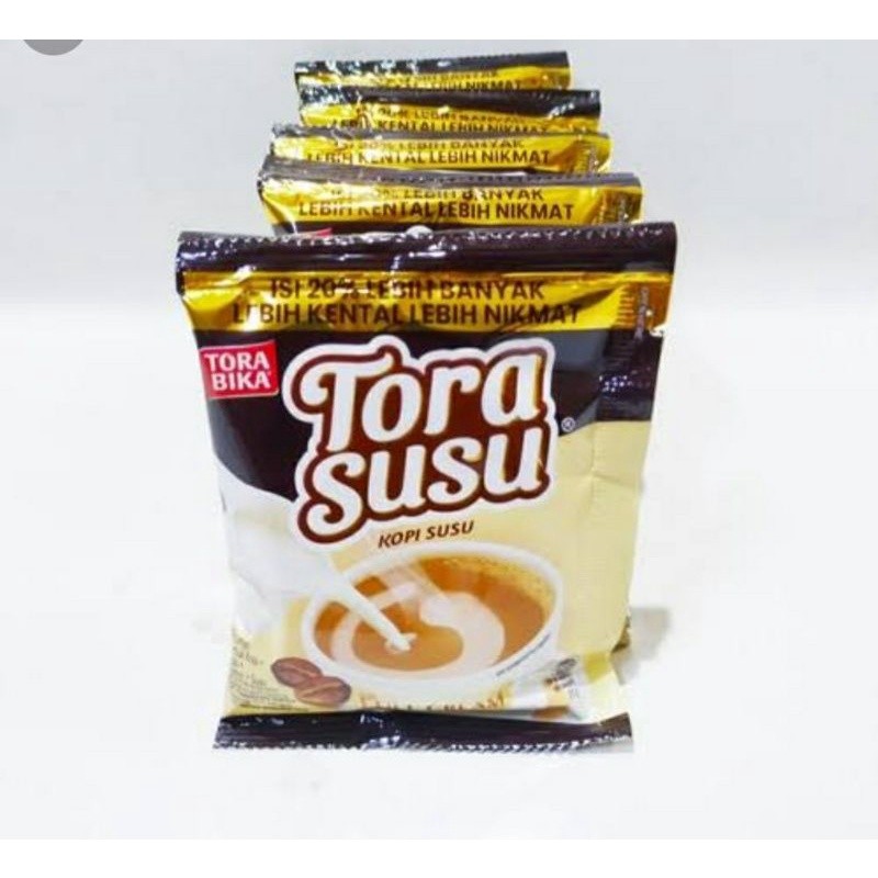 

Tora Susu with Full Cream 31g isi 5 sachet