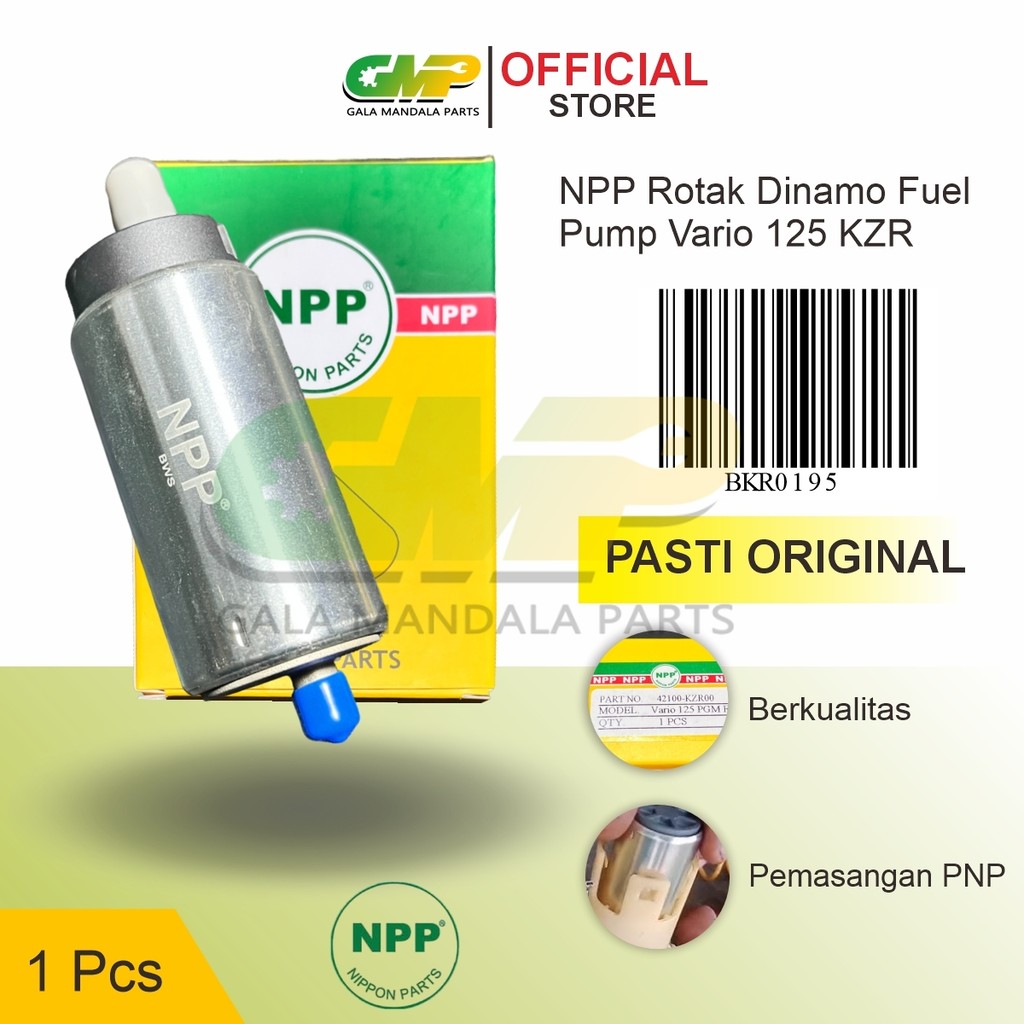 NPP Pompa Bensin Vario 125 KZR Rotak Fuel Pump Motor Honda Matic