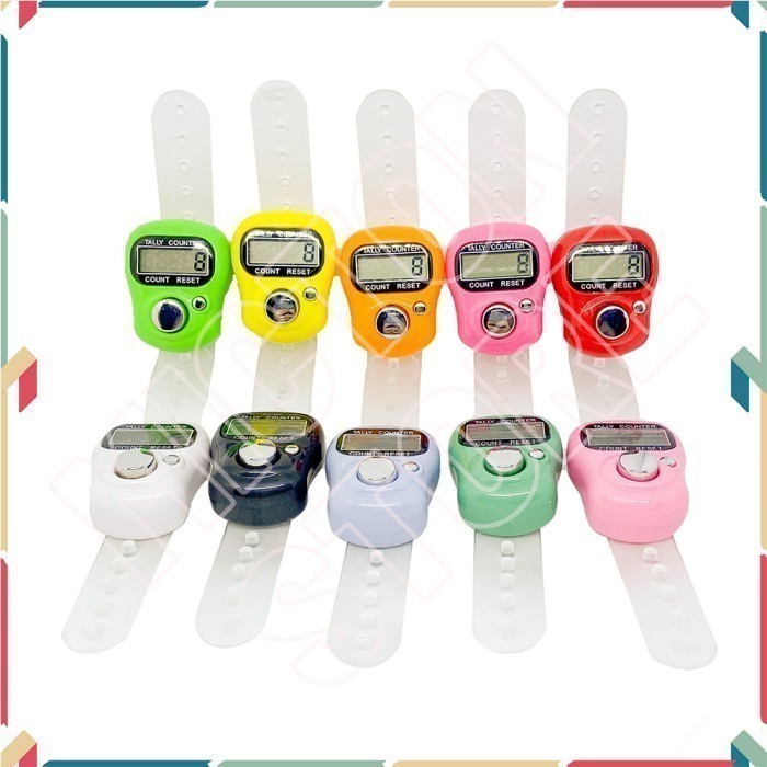 LUXTON Tasbih Digital Zikir Finger Counter Bisa Reset Murah Original