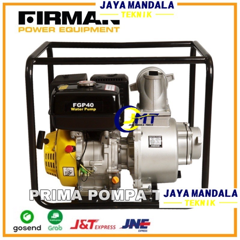 POMPA ALKON 4 INCH  POMPA IRIGASI 4IN POMPA FIRMAN FGP 40 + SFE 270 POMPA AIR SAWAH 4" FIRMAN