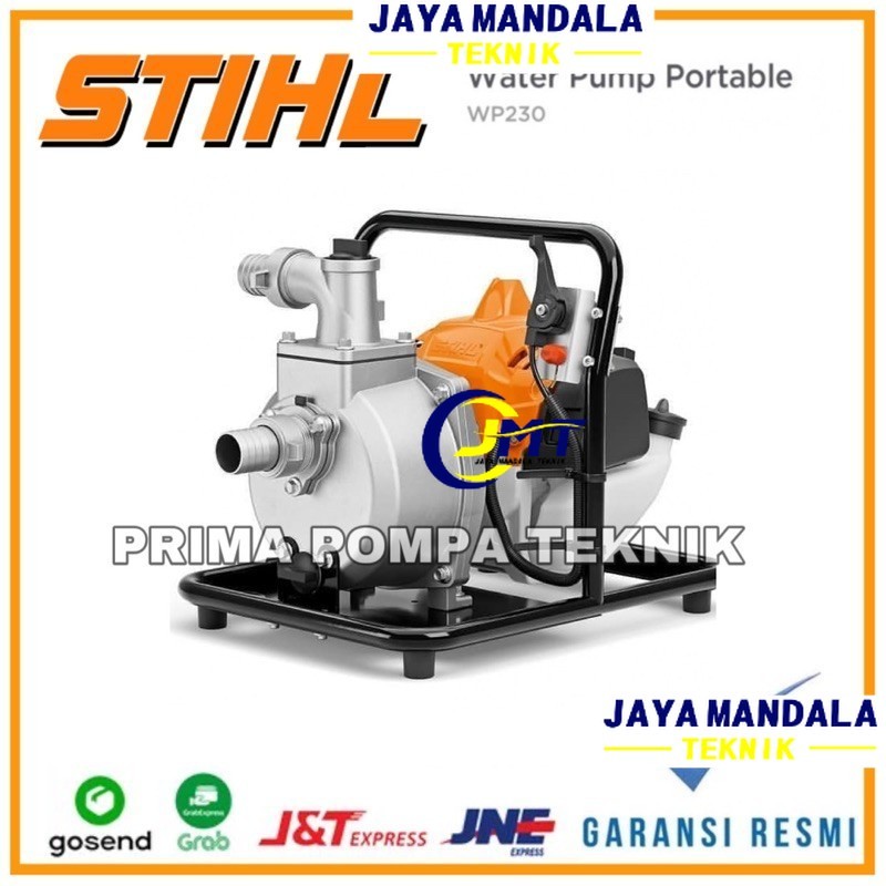 Mesin Pompa Air Irigasi Sawah Alcon Stihl WP 230 Water Pump Portable Pompa Alkon Portable Stihl Wp