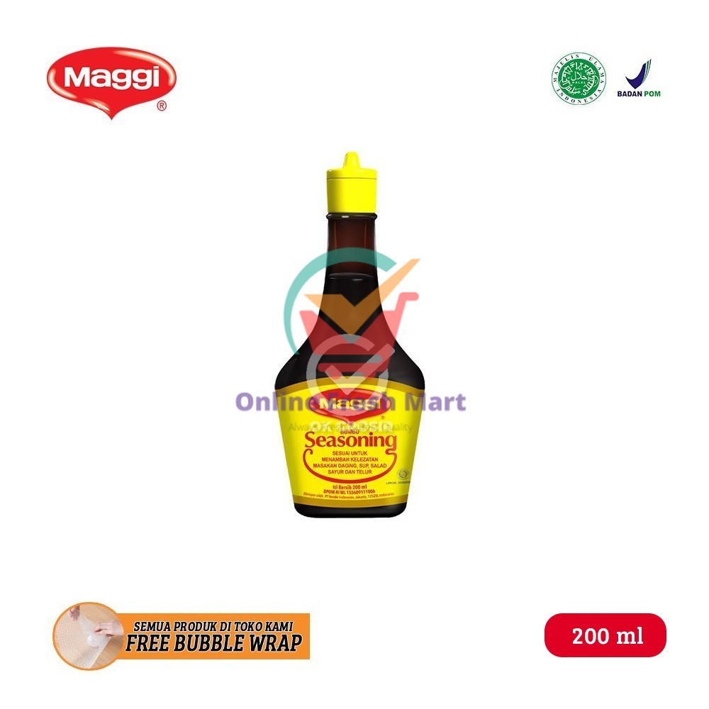 

Maggi Seasoning / Bumbu Penyedap Cair (Botol 200 ml) - Online Fresh Mart Denpasar