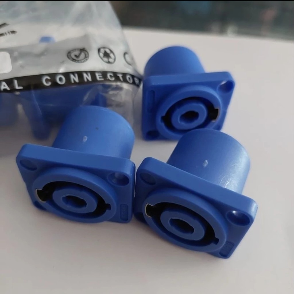 Konektor Soket Spikon STX SSPB - Connector Speakon Socket Audio Jack Female